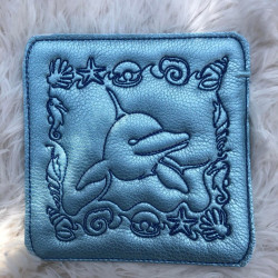 Stickdatei - Quiltblock Delfin